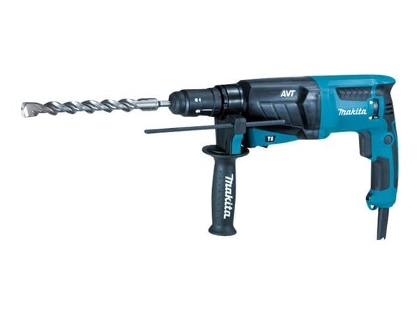 Makita HR2631FT13 - Roterende hammer - 800 W - SDS-plus - 2.4 joule