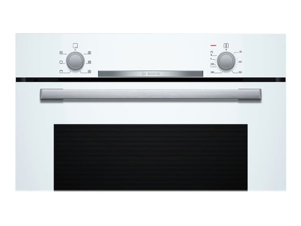 Bosch Serie | 2 HBA530BW0S - Ovn - innebygd - fordypning - bredde: 56 cm - dybde: 55 cm - høyde: 58.5 cm - med selvrens - Klasse A - hvit
