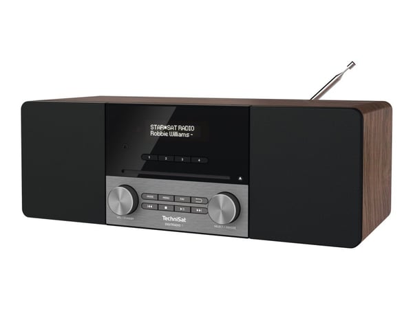 TechniSat 3 - Lydsystem - 2 x 10 watt - valnøtt