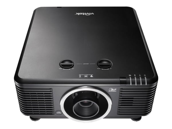 Vivitek DU7098Z - DLP-projektor - laser/fosfor - 3D - 7000 ANSI lumen - WUXGA (1920 x 1200) - 16:10 - 1080p - uten linse - LAN - svart