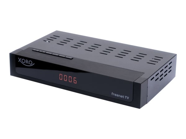 Xoro HRT 8770 TWIN - Digital multimediemottagare - svart