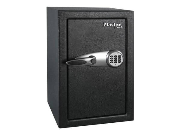 MASTER LOCK T6-331ML, Vapaasti seisova kassakaappi, 61,7 L, Musta, Koodi, Elektroninen, Avain, Terästä, 2 hyllyä