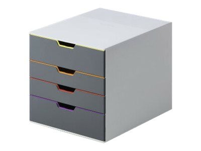 Skuffekabinet Durable VARICOLOR® 4 med 4 skuffer