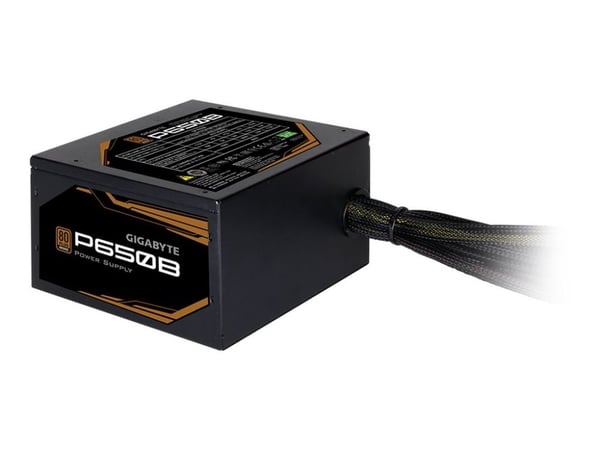 Gigabyte P650B - Strømforsyning (intern) - ATX12V 2.31 - 80 PLUS Bronze - AC 100-240 V - 650 watt - aktiv PFC