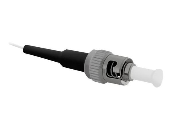 Qoltec - Rottehale - ST/UPC enkelttilstand (han) - 3 m. - fiberoptik - 9 / 125 micron - G.652D - halogenfri - hvid Qoltec - Rottehale - ST/UPC enkelttilstand (han) - 3 m. - fiberoptik - 9 / 125 micron - G.652D - halogenfri - hvid