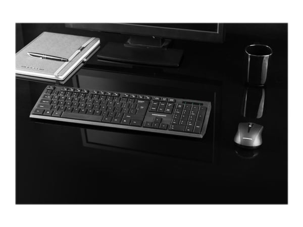 ModeCom MC-7200 - Tastatur- og mussett - trådløs - 2.4 GHz - Tsjekkisk