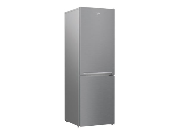 Beko RCSA366K40XBN - Kylskåp/frys - bottenfrysskåp - bredd: 59.5 cm - djup: 67 cm - höjd: 185.2 cm - 343 liter - Klass E - rostfritt stål