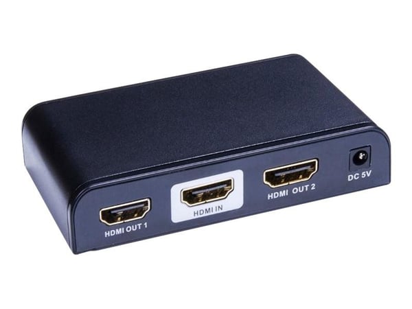 TECHly Splitter HDMI 2 Way 4K*2K - Video/lyd-splitter - 2 x HDMI - stasjonær