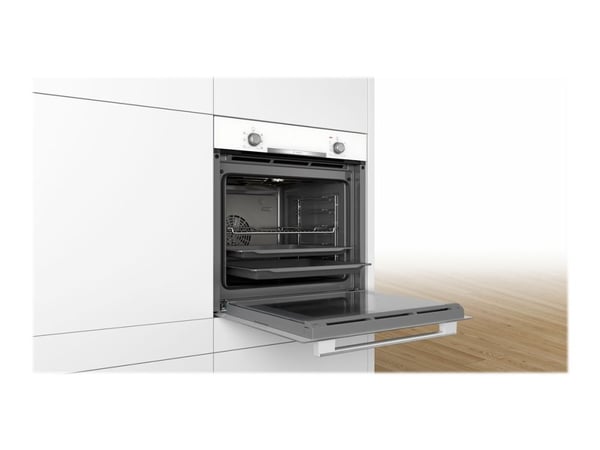 Bosch Serie 2 HBA530BW0S, Keskikokoinen, Sähköuuni, 71 L, 3400 W, 71 L, 50 - 275 °C