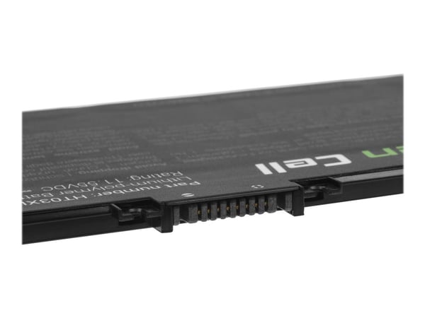 Green Cell - Batteri til bærbar PC (tilsvarer: HP HT03XL) - litiumpolymer - 3-cellers - 3550 mAh - svart - for HP 240 G7 Notebook, 245 G7 Notebook,...