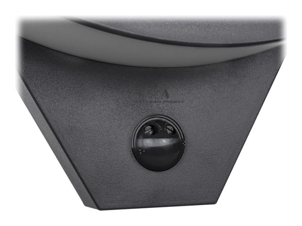 Maclean MCE290 - Vegglampe - LED - 10 W (ekvivalent 100 W) - nøytralt hvitt lys - 4000 K - svart