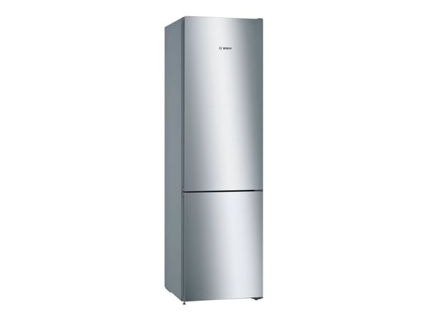 Bosch Serie | 4 KGN39VLEB - Kjøleskap/fryser - bunnfryser - bredde: 60 cm - dybde: 66 cm - høyde: 203 cm - 368 liter - Klasse E - rustfritt stål ut...