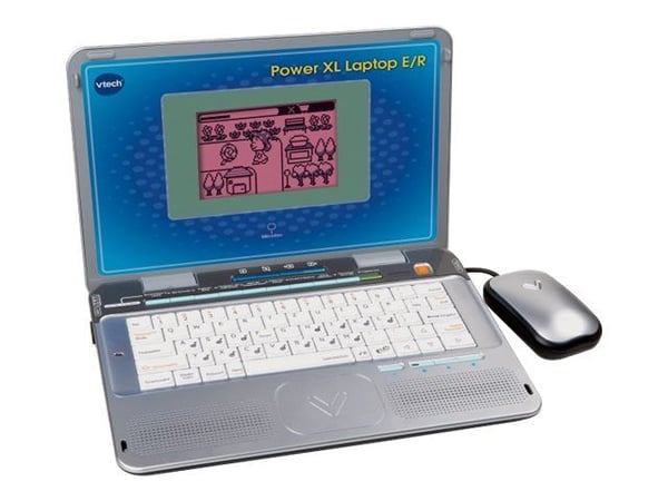 VTech Aktion Intelligenz Power XL Laptop E/R - Håndholdt spillkonsoll