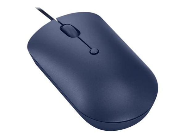 Lenovo 540 - Mus - kompakt - optisk - 4 knapper - kablet - avgrunnsblå - løsvekt