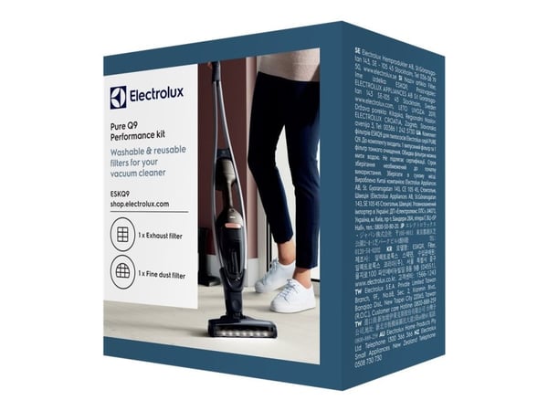 Electrolux ESKQ9, Suodatin, Sauvaimuri, Musta, Sininen, Valkoinen, Electrolux, PQ91-3EB, PQ92-3PGF, Laatikko
