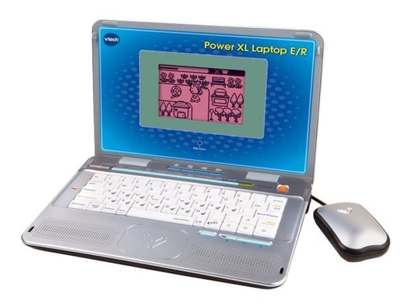 VTech Aktion Intelligenz Power XL Laptop E/R - Håndholdt spillkonsoll