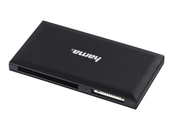 Hama Multi-Card Reader - Kortleser (CF I, MS, SD, MS Duo, MS PRO Duo, microSD, SDHC, microSDHC, MS PRO-HG Duo, SDXC, microSDXC) - USB 3.0