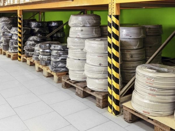Durable C35, Plast, Svart, Gult, Flat, 1000 mm, China