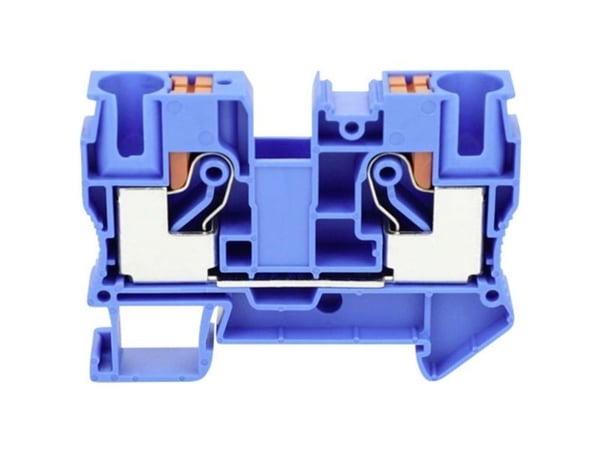 TRU COMPONENTS TC-11592364 Läpivientipuristin 10,2 mm Salamaliitäntä Sininen 1 kpl