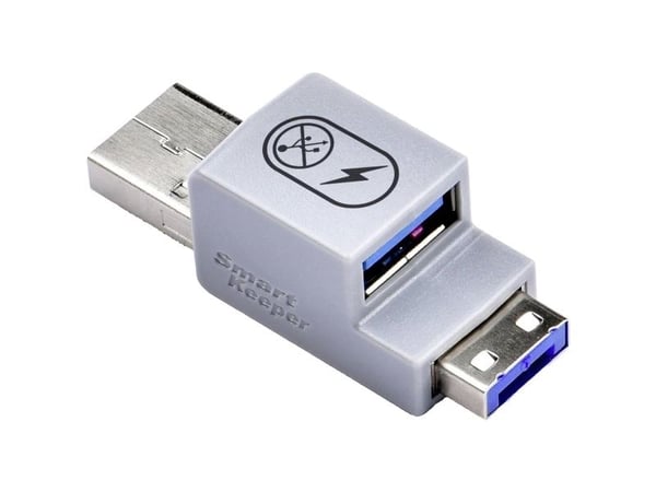 Smartkeeper UCL03DB, Portin lukitsin + avain, USB A-tyyppi, Sininen, Muovi, 1 kpl, Muovipussi