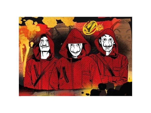 Clementonin palapeli 250 Netflix La Casa de Papel