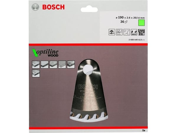 Bosch ?2608640613, Tre, 19 cm, Bosch, 220 g, 1 stykker