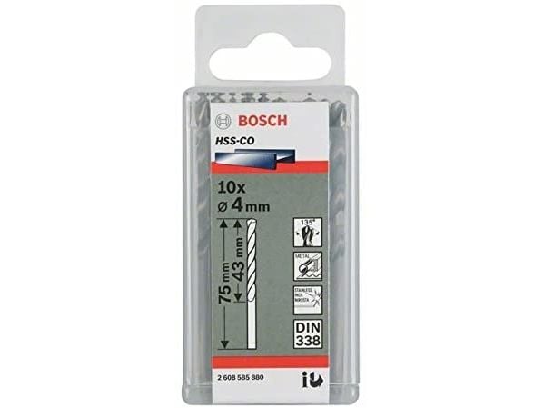 Bosch ?2608588093, Drill, Høy-Hastighets Stål (HHS), B00OHOF3C0, 400 mm, 450 mm, 250 mm