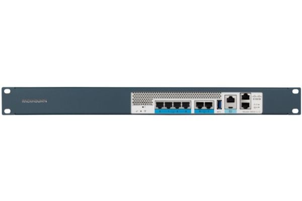 Rackmount.IT CISRACK RM-CI-T16 - Monteringssett for nettverksenhet - rackmonterbar - metallic blå - 1U - 19" - for Cisco Catalyst 9800-L Wireless C...