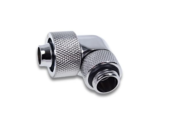 Alphacool 17614, Passende, Messing, Kromfarget, 1/4", 90°, CE, FC, RoHS