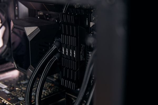 Kingston FURY Renegade - DDR4 - sett - 32 GB: 2 x 16 GB - DIMM 288-pin - 3200 MT/s / PC4-25600 - CL16 - 1.35 V - ikke-bufret - ikke-ECC - svart