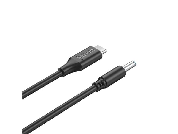 Unitek USB-C - DC 4.5 x 3.0mm 1.8 m USB-kaapeli Musta (C14117BK-1.8M)