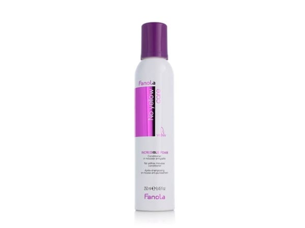 Fanola No Yellow Care Incredible, Kvinner, Ikke-profesjonell hårbalsam, Blondt hår, Blond, Grått, Fargebeskyttet, 250 ml