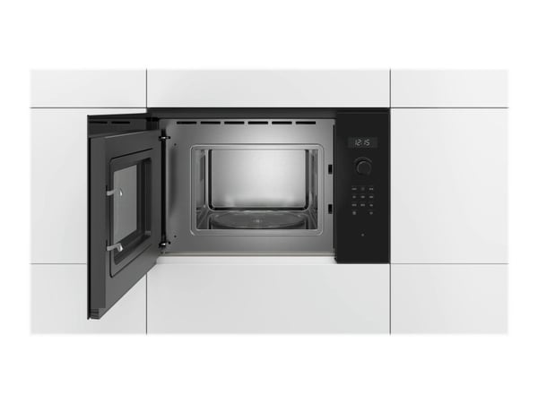 Bosch Serie | 6 BFL524MB0 - Mikrobølgeovn - innebygd - 20 liter - 800 W - svart
