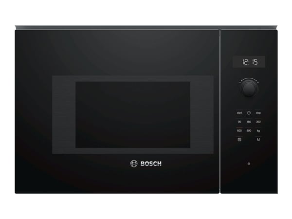 Bosch Serie | 6 BFL524MB0 - Mikrobølgeovn - innebygd - 20 liter - 800 W - svart
