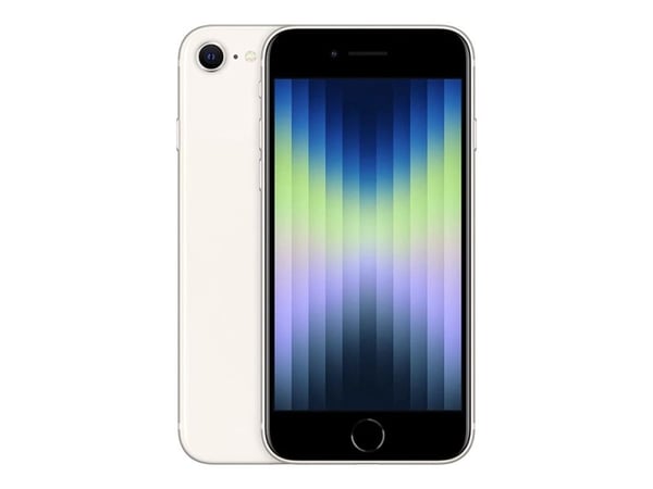 Reparert/renoveret Apple iPhone SE 3. gen 64GB (Starlight) - tilstand Grade B