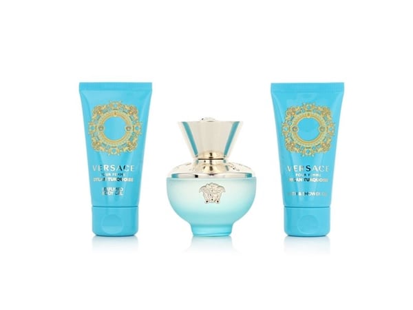 Versace Pour Femme Dylan Turquoise EDT 50 ml + SG 50 ml + BG 50 ml (nainen)