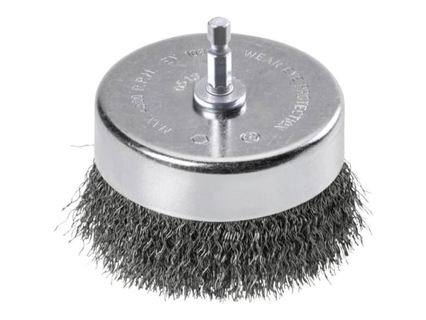 kwb 602430, Stålbørste, 7,5 cm, 0,35 mm, Metall, Metall