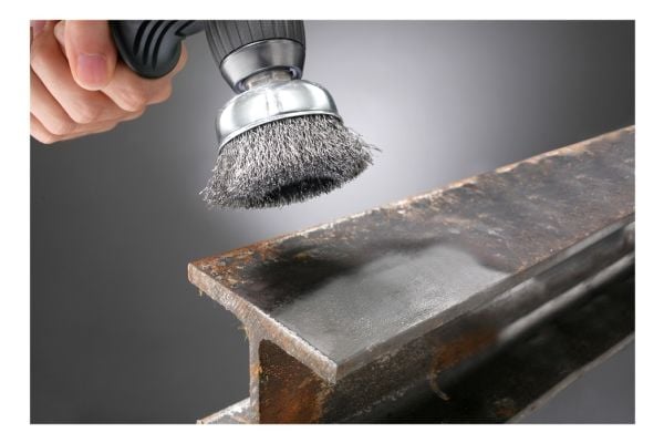 kwb 602430, Stålbørste, 7,5 cm, 0,35 mm, Metall, Metall