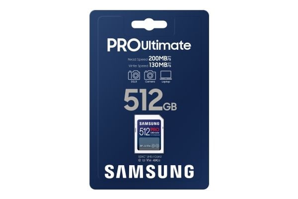 Samsung PRO Ultimate MB-SY512S - Flashminnekort - 512 GB - Video Class V30 / UHS-I U3 - SDXC UHS-I - hvit