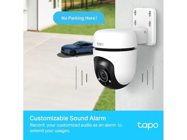TP-Link Tapo TC40, IP-sikkerhetskamera, Inne & Ute, Trådløs, Amazon Alexa & Google Assistant, Innvendig lys, CE, FCC, RoHS, RCM