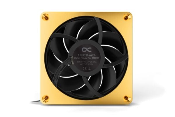 Alphacool 13856, Viftemodul, Plast, Sort, Gull, 4-pin, 40,2 dB, 100000 timer