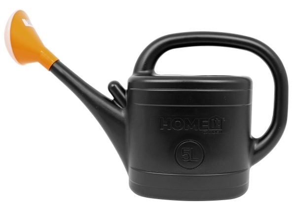HOME It® vandkande med brusehoved 5 liter sort