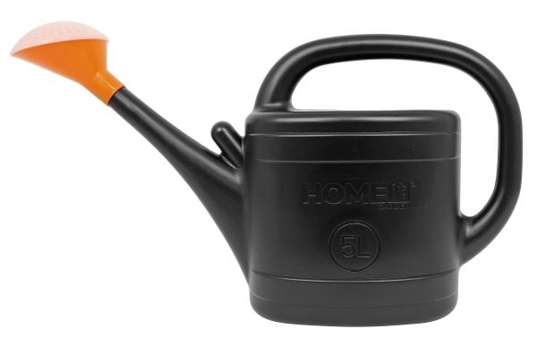 HOME It® vandkande med brusehoved 5 liter sort