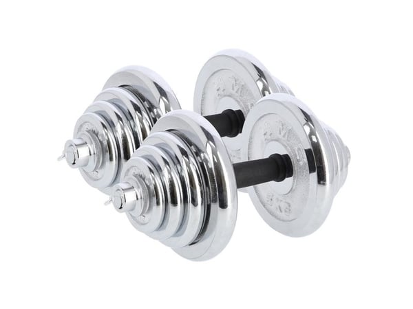 HMS sett med to manualer med utskiftbare vekter 2x25 kg (STC50)