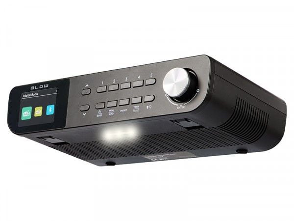 FM/DAB+ BLOW RK1 keittiöradio, musta FM/DAB+ BLOW RK1 keittiöradio, musta