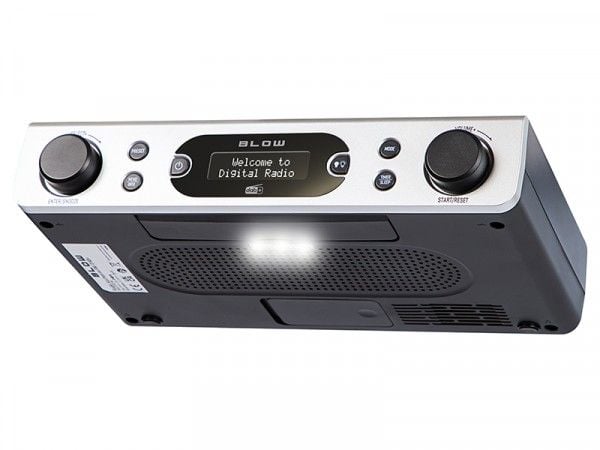 FM/DAB+ BLOW RK2 køkkenradio, sølv FM/DAB+ BLOW RK2 køkkenradio, sølv