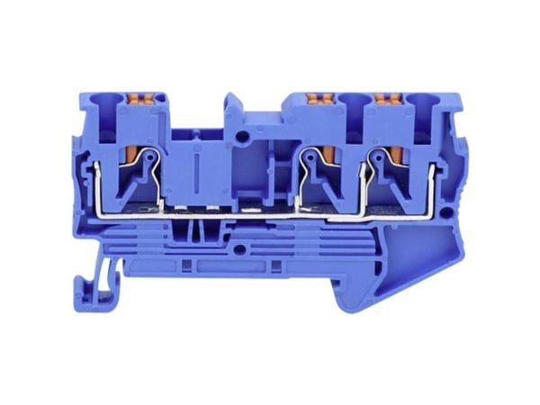 TRU COMPONENTS TC-11592468 Läpivientipuristin 8,2 mm Salamaliitäntä Sininen 1 kpl