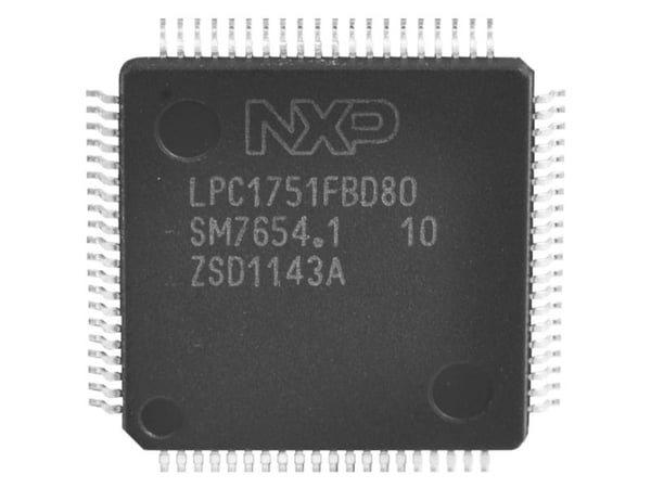 NXP Semiconductors inbäddad mikrokontroller LQFP-80 32-bit 100 MHz antal I/O 52 Tray