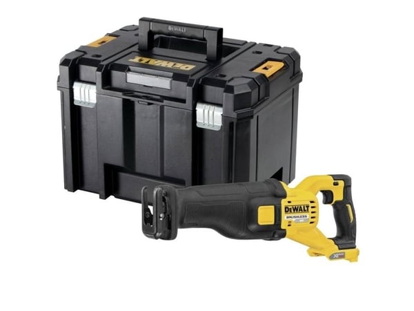DEWALT DCS389NT Reciprocating Saw FlexVolt 54V TSTAK Musta, keltainen