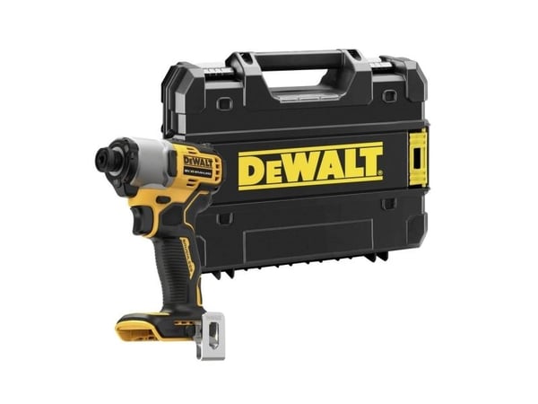 DeWALT DCF840NT-XJ, Pistoolikahva, 1/4", Musta, Keltainen, Harjaton, 200 Nm, Akku
